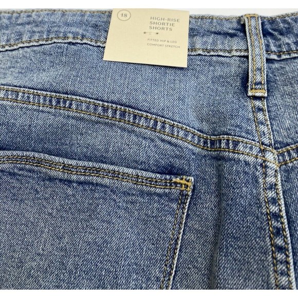 Ladies shorts size 18 New High Rise - Picture 3 of 9